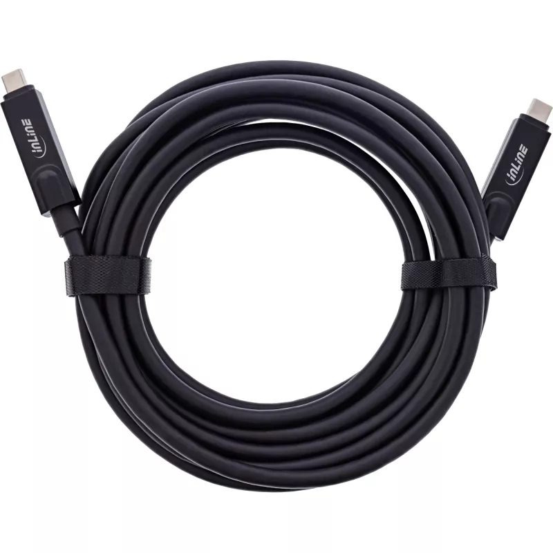 InLine 35798I USB-kaapeli USB 3.2 Gen 2 (3.1 Gen 2) 15 m USB C musta