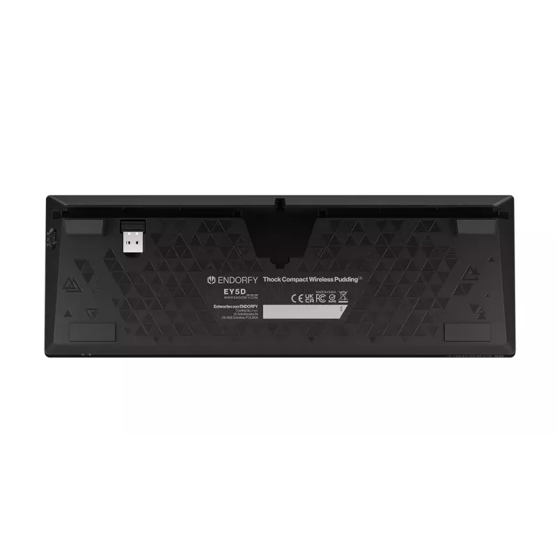 Pelikuulokemikrofoni ENDORFY Thock Compact RF langaton USB QWERTZ 61 painiketta RGB LED