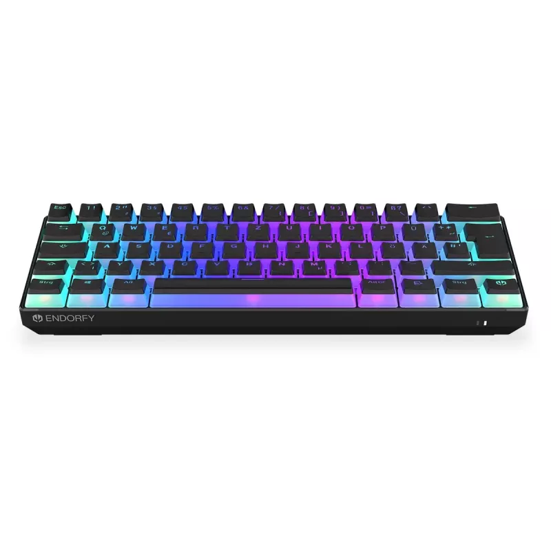 Pelikuulokemikrofoni ENDORFY Thock Compact RF langaton USB QWERTZ 61 painiketta RGB LED