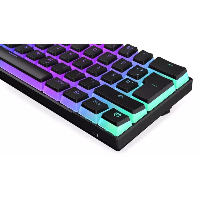 Pelikuulokemikrofoni ENDORFY Thock Compact RF langaton USB QWERTZ 61 painiketta RGB LED