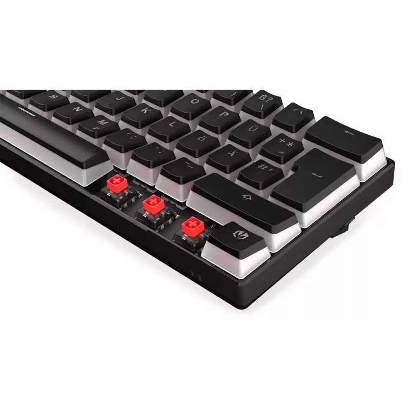 Pelikuulokemikrofoni ENDORFY Thock Compact RF langaton USB QWERTZ 61 painiketta RGB LED
