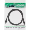 InLine patch-kaapeli F/UTP Cat.5e musta 3 m