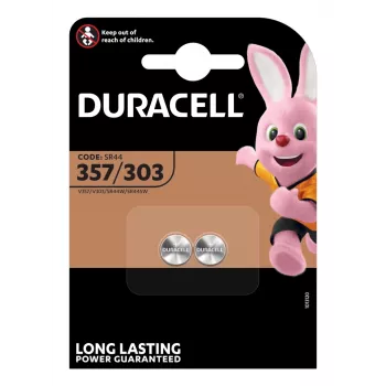 Duracell 303/357 kertakäyttöparisto SR44 hopeaoksidi (S)