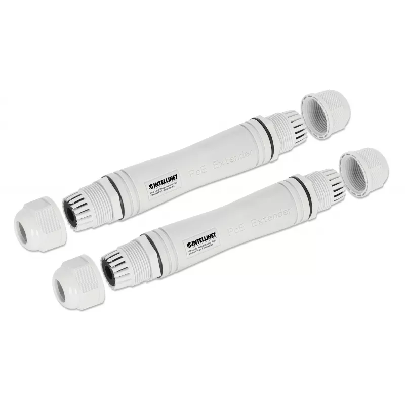 Intellinet Ultra Long Range Outdoor Fast Ethernet PoE+ -jatkosarja 1000 m 95 W IP67