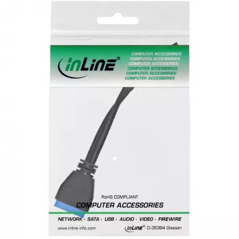 InLine USB 2.0 - 3.0 sisäinen USB 2.0 -otsikko / USB 3.0 sisäinen, 0,30 m