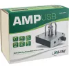 InLine AmpUSB, Hi-Res AUDIO HiFi DSD USB -audiodac, putkivahvistin