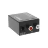 InLine audiomuunnin digitaalisesta analogiseen tulo Toslink tai RCA lähtö 2x RCA stereo