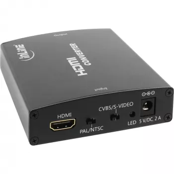 InLine HDMI - S-Video -muunnin + RCA-audiomuunnin