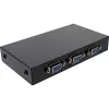 InLine VGA-kytkin manuaalinen 2-porttinen 15-napainen Sub-D HD 1920 x 1440
