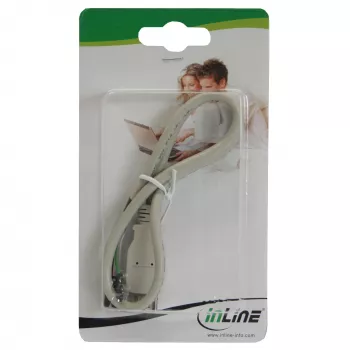 InLine USB 2.0 -sovitinkaapeli naaras Type-A / piikkirima-uros, 0,40 m