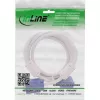 S-VGA-kaapeli InLine 17803 15 HD uros/uros harmaa 0,3 m