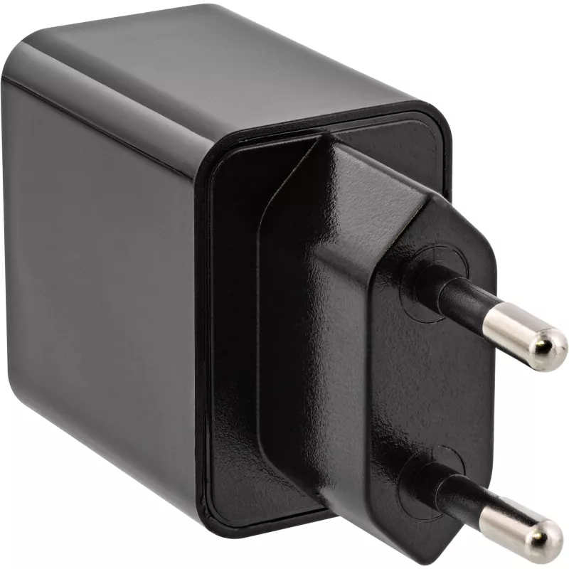 InLine USB-virtasovitin Single, 100-240V - 5V/2,5A, musta