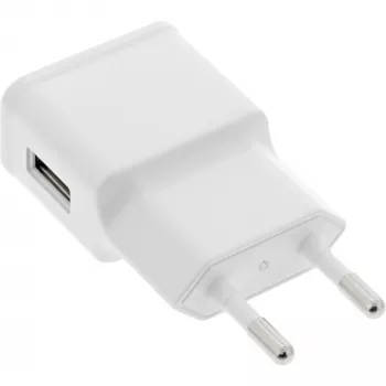 USB-virtasovitin Single InLine 31504W 100-240V - 5V/1,2A valkoinen