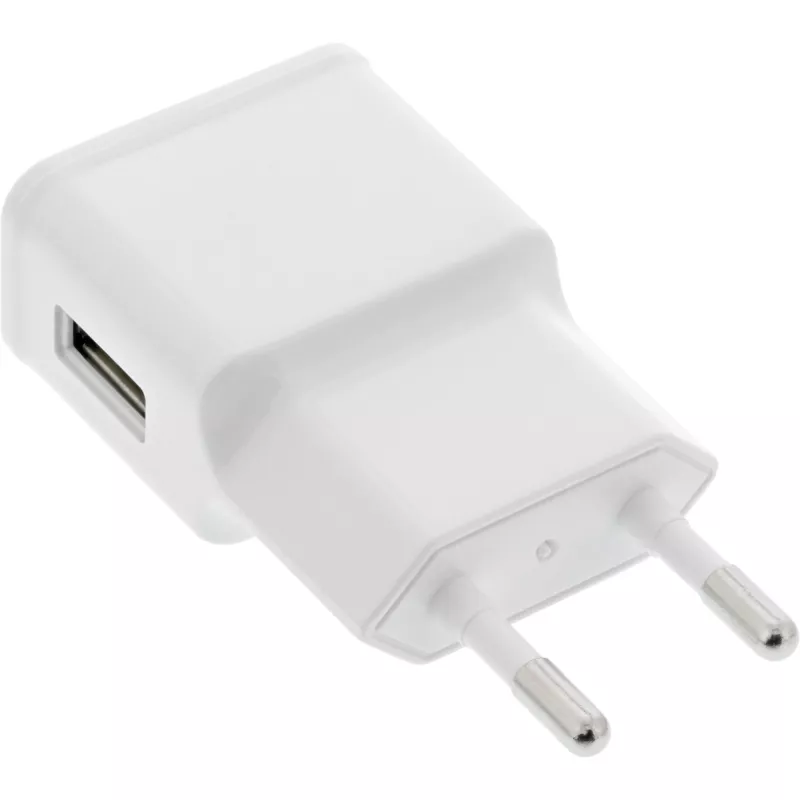 USB-virtasovitin Single InLine 31504W 100-240V - 5V/1,2A valkoinen