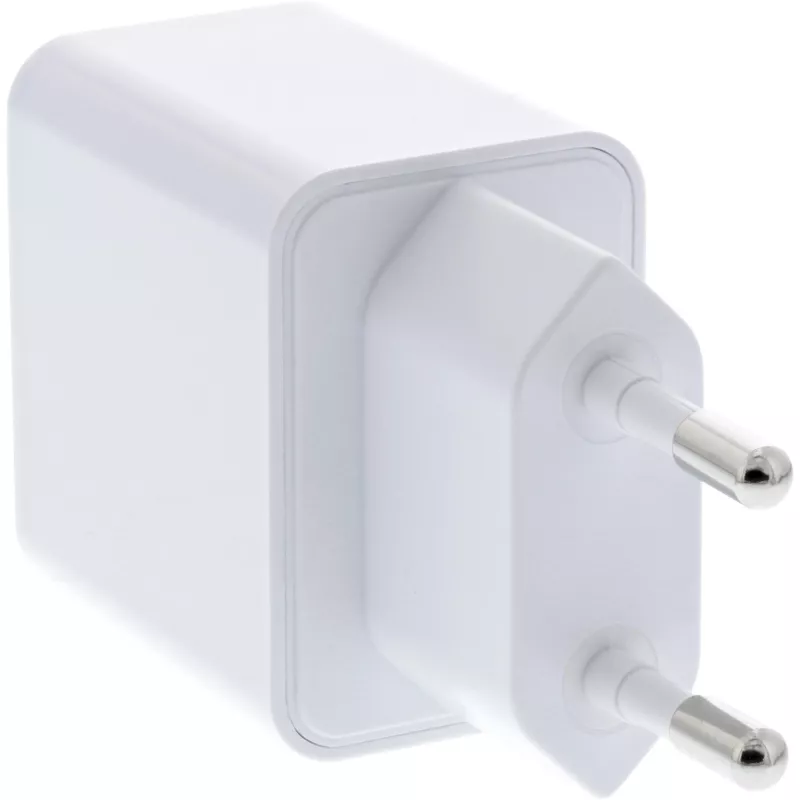 InLine USB-laturi Single, 100-240V - 5V/2,5A, valkoinen