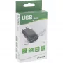 InLine USB-laturi DUO, 2 porttia 100-240VAC - 5V / 2.1A valkoinen