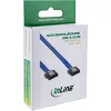 InLine SATA 6Gb/s -kaapeli pieni liitin 0,3 m lukituksilla