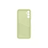 Samsung EF-OA146 korttitaskullinen takakuori Galaxy A14 / A14 5G -puhelimille, TPU, lime