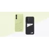 Samsung EF-OA146 korttitaskullinen takakuori Galaxy A14 / A14 5G -puhelimille, TPU, lime