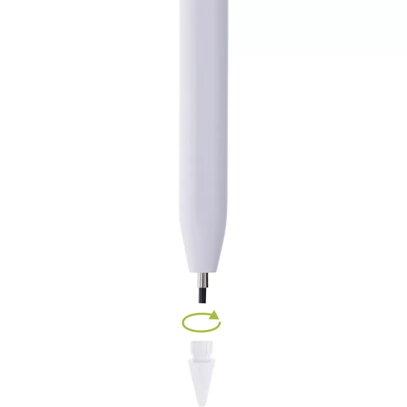 Osoitinkynä InLine 55468W valkoinen 15 g tablet Apple