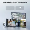 Perusyksikkö Reolink Hub 1 ja 2x Argus Series B310 sisäkäyttöön valkoinen