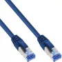 InLine B-76811B verkkokaapeli sininen 1 m Cat6a S/FTP (S-STP)