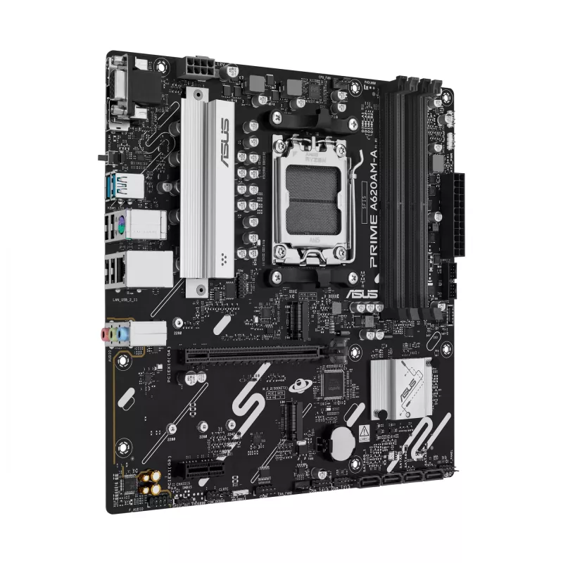 Emolevy ASUS PRIME A620AM-A-CSM, A620, AM5, Micro ATX