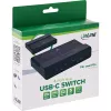 InLine 60604I USB-C-jakokytkin ja 4-porttinen USB-keskitin