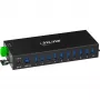InLine 35396C USB-keskitin USB 3.2 Gen 1 (3.1 Gen 1) Type-B 5000 Mbit/s musta