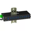 InLine 35396C USB-keskitin USB 3.2 Gen 1 (3.1 Gen 1) Type-B 5000 Mbit/s musta