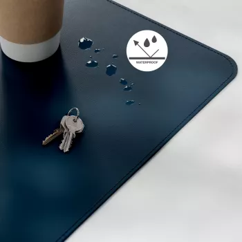 Pöytämatto LEITZ Large Desk Mat, PVC, tummansininen, 400 x 800 x 2 mm