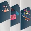 Pöytämatto LEITZ Large Desk Mat, PVC, tummansininen, 400 x 800 x 2 mm