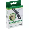 InLine 59972D kaapeliorganisaattori yleismalli kaapelisuojus musta 5 kpl