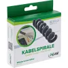 InLine 59972C kaapeliorganisaattori yleismalli kaapelisuojus musta 5 kpl