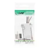 InLine adapteri DB9 naaras / RJ45 8P8C naaras metalloitu kotelo 68889L