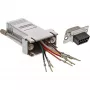 InLine adapteri 9-pin Sub-D uros RJ45 naaras metalloitu 68889M