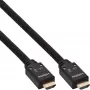 InLine HDMI-aktiivikaapeli, HDMI-High Speed Ethernetillä, M/M, nylonpunos, 15 m