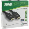 InLine HDMI-aktiivikaapeli, HDMI-High Speed Ethernetillä, M/M, nylonpunos, 15 m