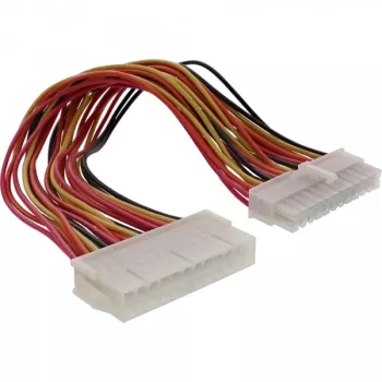 InLine emolevykaapeli ATX 24-pin uros / naaras 0,45 m
