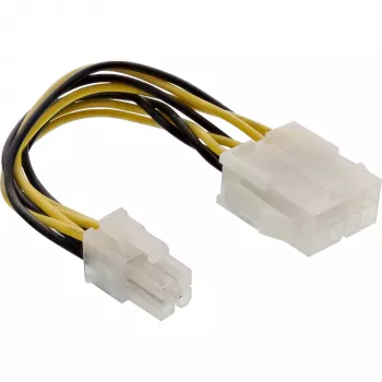 InLine emolevyn virtalähdesovitin ATX 2.0/EPS 8-pin / 12V ATX1.3 4-pin 0,15 m