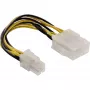 InLine emolevyn virtalähdesovitin ATX 2.0/EPS 8-pin / 12V ATX1.3 4-pin 0,15 m
