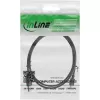 InLine Micro-USB 2.0 -kaapeli, USB Type-A-uros / Micro-B-uros, musta, 2 m