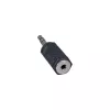 Äänisovitin 2,5 mm kuulokejakki / 3,5 mm kuulokepistoke stereo InLine 99309