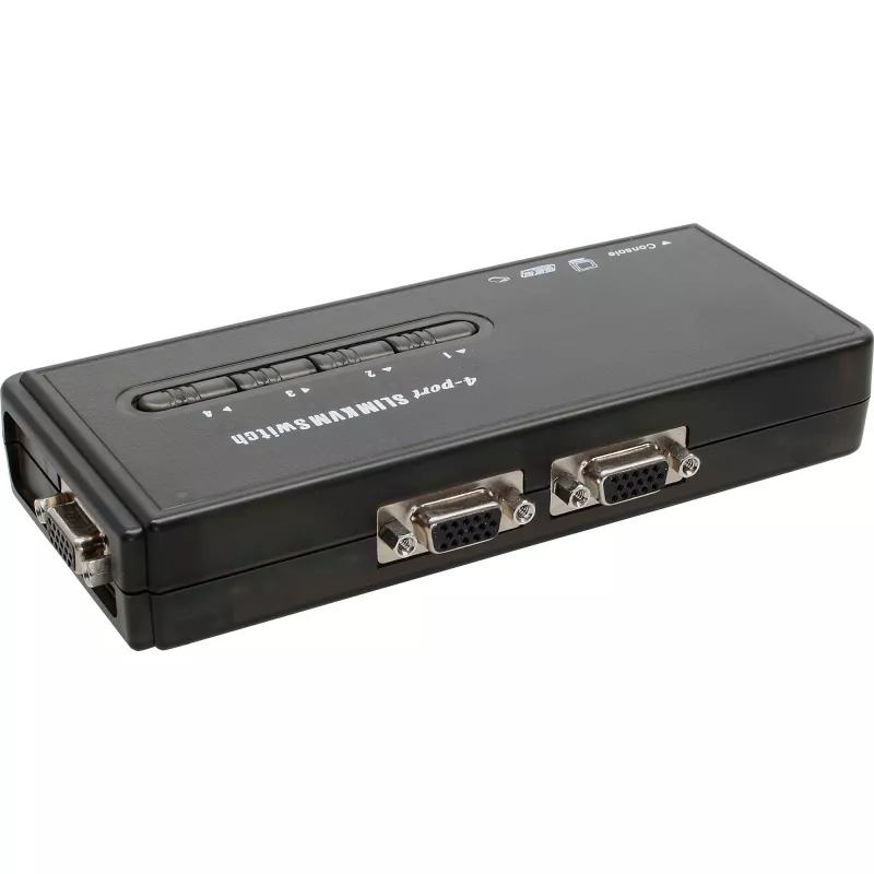 KVM-kytkin 4 porttia USB InLine 60614H