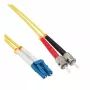 InLine kuitukaapeli duplex LC/ST 9/125µm OS2 2m
