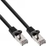InLine verkkokaapeli F/UTP Cat.5e musta 2 m