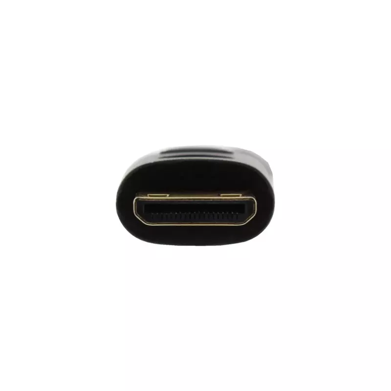 InLine High Speed HDMI -kaapeli Ethernetillä, AM/CM, erittäin ohut, musta/kulta, 1 m