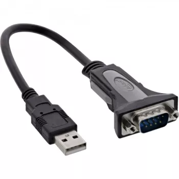 USB 2.0 -sarja-adapterikaapeli InLine 33306I 0,25 m musta