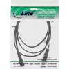 InLine virtajohto Kiina-pistoke Euro8 IEC-C7, musta, 1,8 m