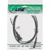 InLine Japani Euro8 IEC-C7 virtajohto, musta, 1,8 m